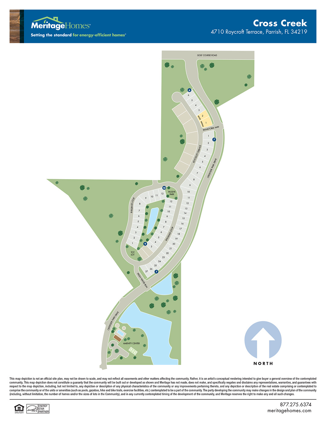 Cross Creek by Meritage Homes Image