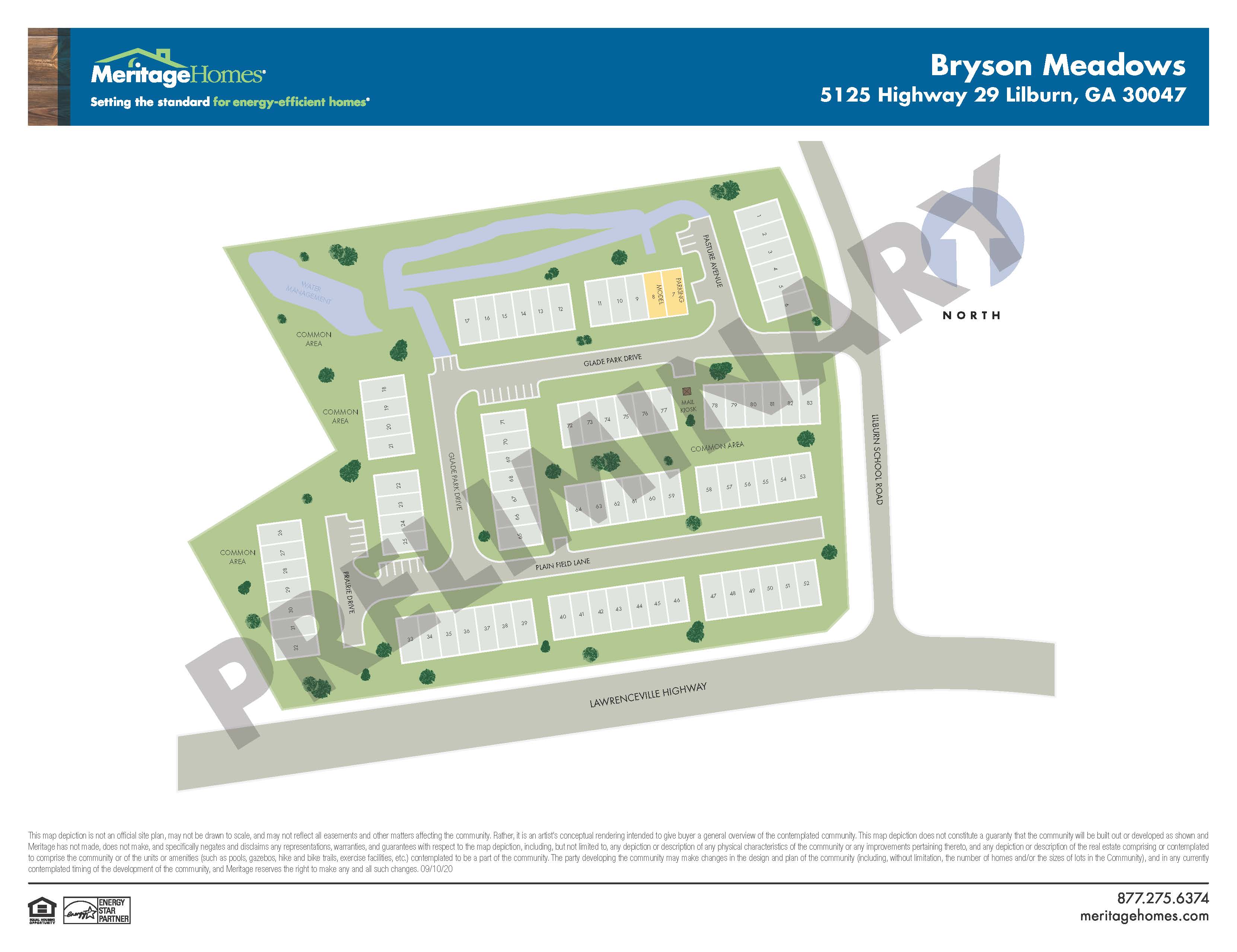 Bryson Meadows by Meritage Homes Logo
