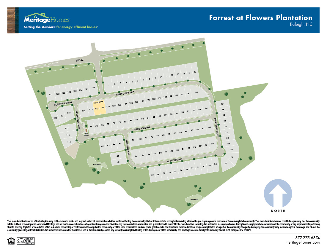 Forrest at Flowers Plantation by Meritage Homes Image