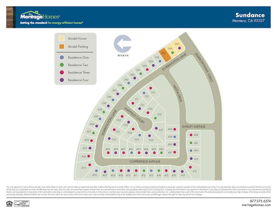 CLOSED - Sundance by Meritage Homes - Manteca, CA