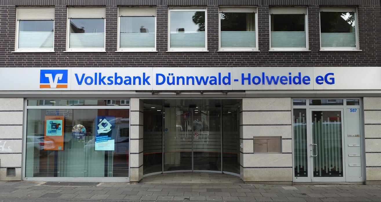 Volksbank Dünnwald-Holweide eG, Filiale Holweide, Bergisch Gladbacher Straße in Köln