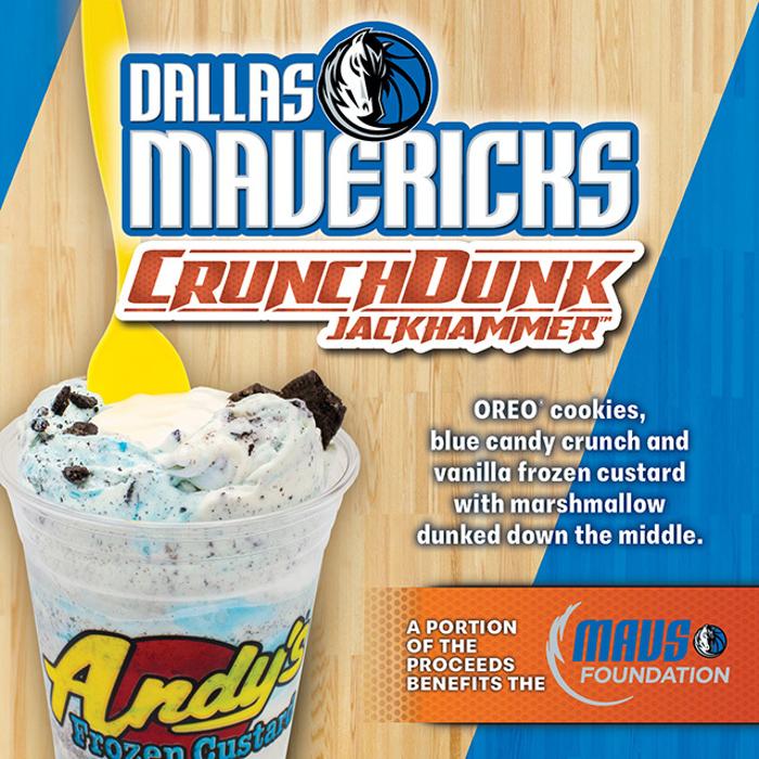 Mavericks Jackhammer Dessert with Oreo cookies