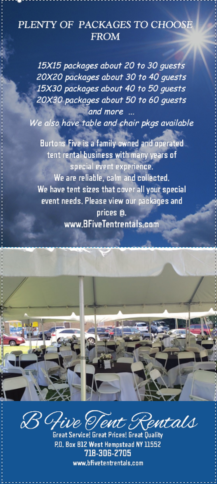 B Five Tent Rentals Inc. - West Hempstead, NY
