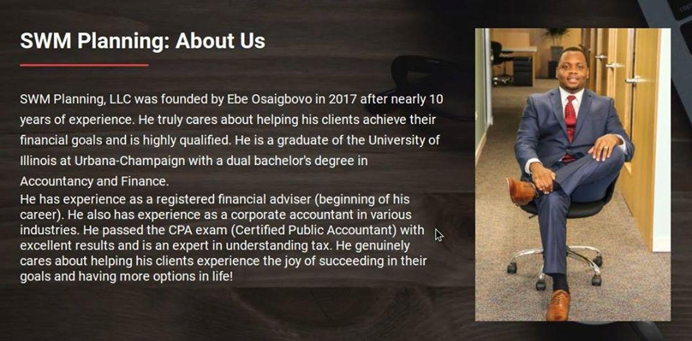 SWM Planning, LLC. - Forest Park, IL