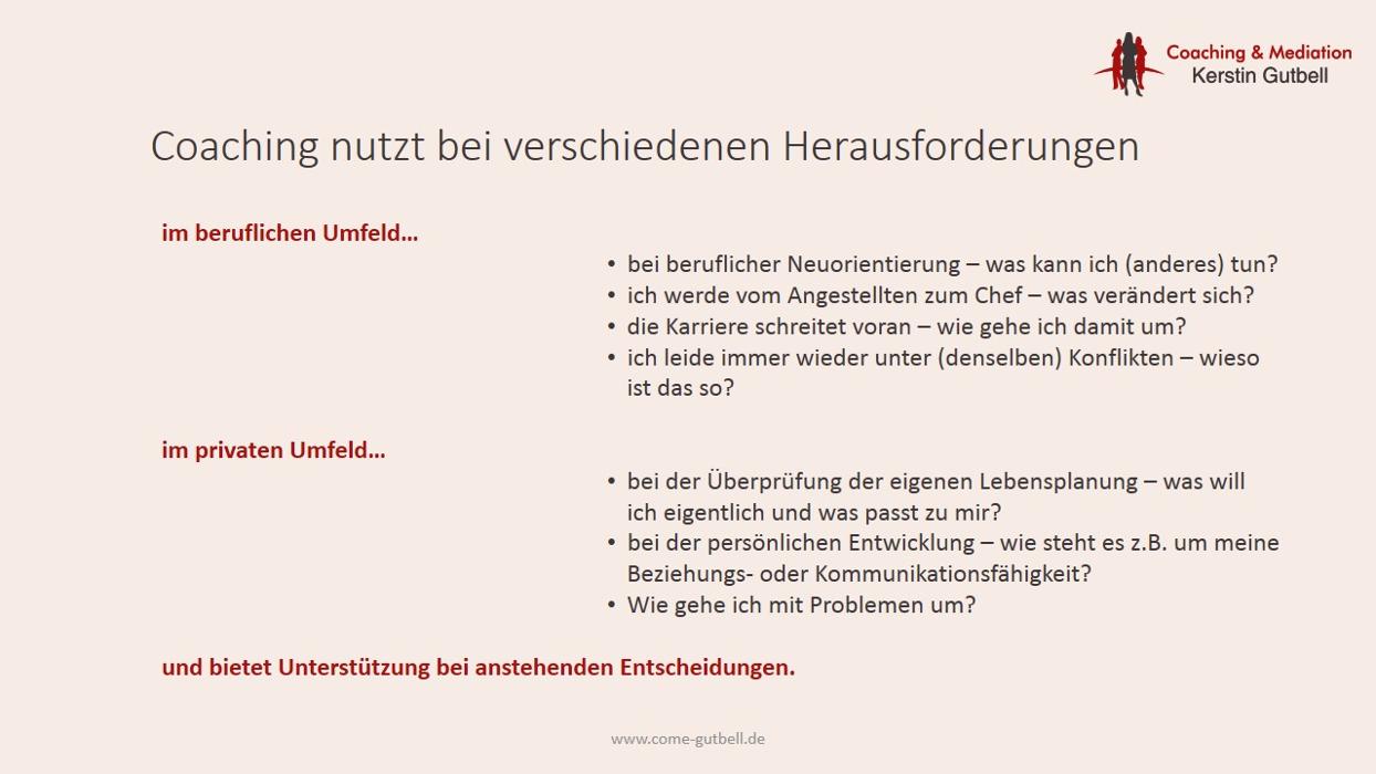 Coaching & Mediation Kerstin Gutbell, Im Brühl in Egelsbach