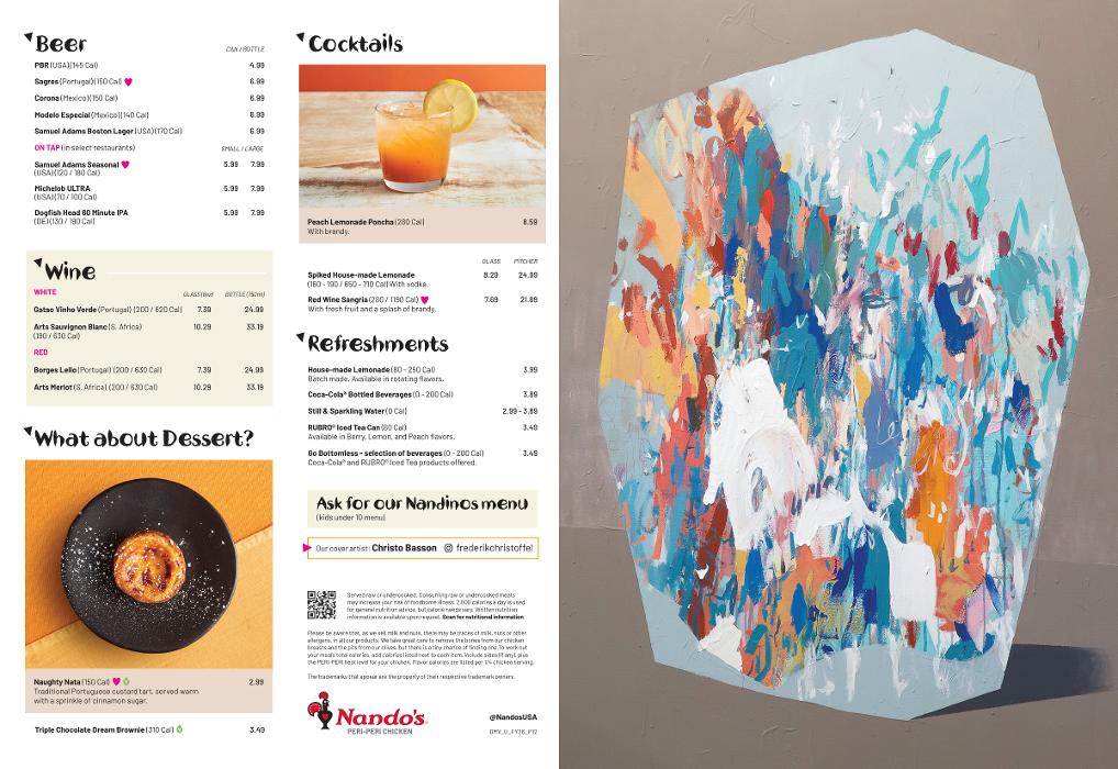 Whether you're dining in, grabbing takeout, or prefer delivery, Nando&rsquo;s is the best place to eat for spicy flame-grilled chicken, sandwiches, bowls, salads and more. 