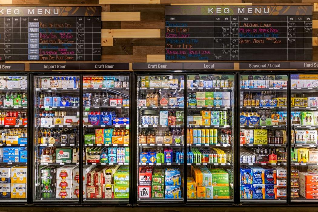 Beer Coolers at Total Wine & More in Naples, Florida