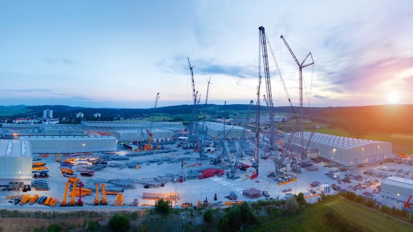 Liebherr-Werk Ehingen GmbH, Dr.-Hans-Liebherr-Straße in Ehingen (Donau)