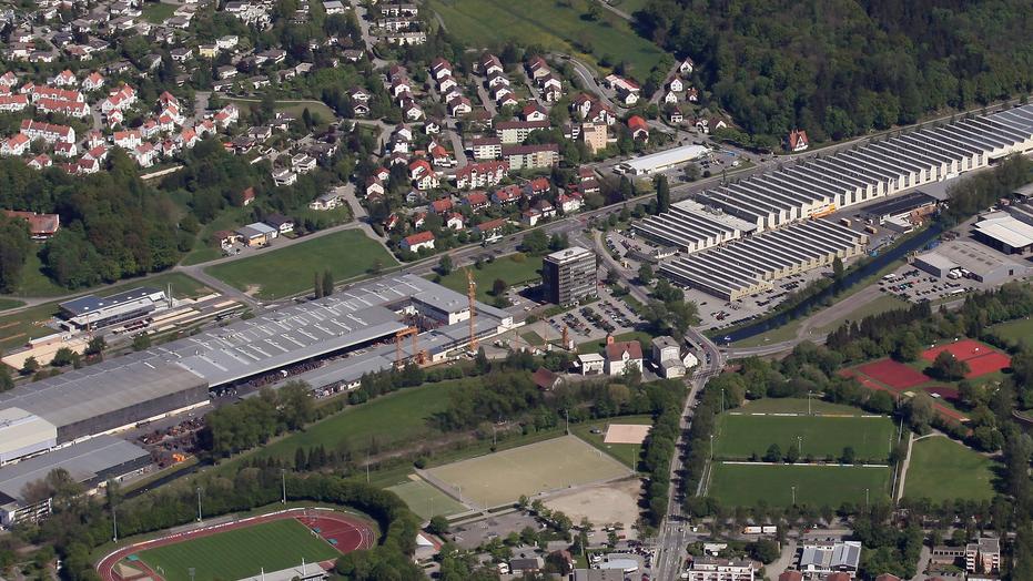 Liebherr-Components Biberach GmbH, Hans-Liebherr-Straße in Biberach an der Riß