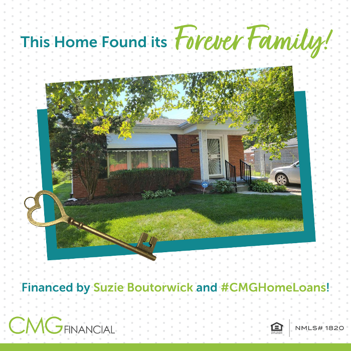 CLOSED - Suzanne Boutorwick - CMG Home Loans Mortgage Loan Officer NMLS# 455731 - Farmington, MI