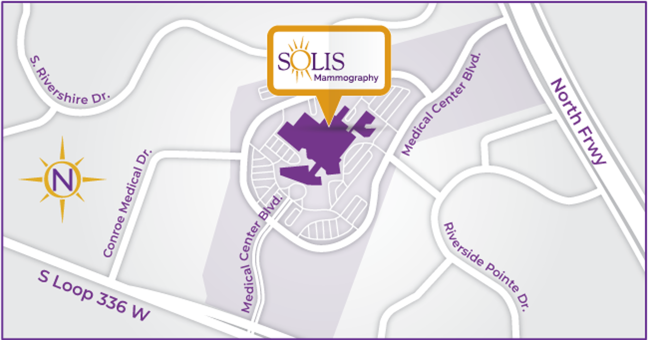 Solis Mammography, a department of HCA Houston Healthcare Conroe - Conroe, TX