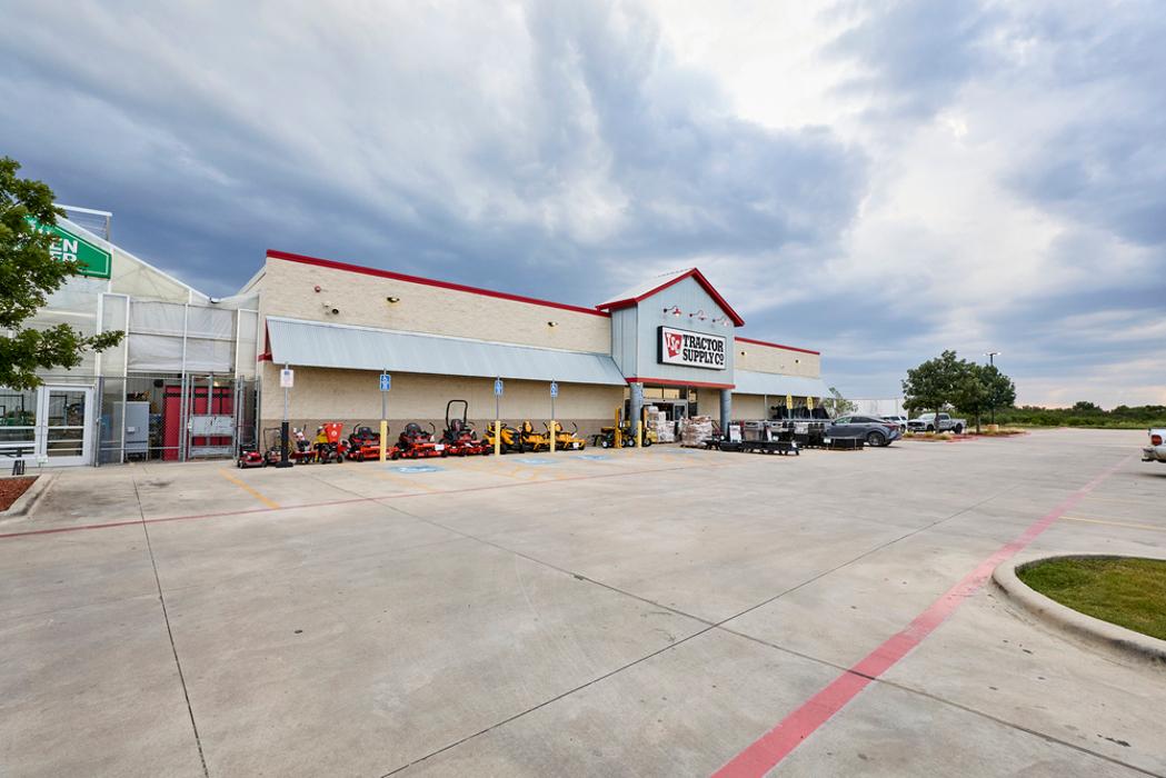 Parking Lot with Entrance