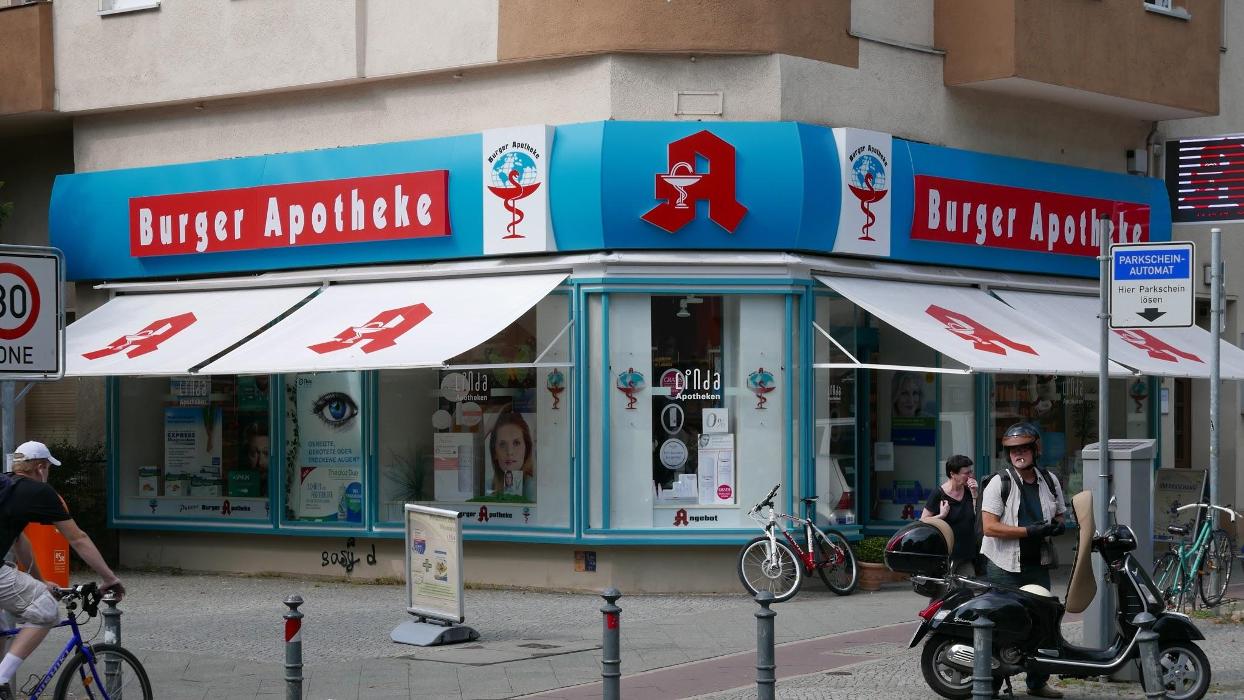 Burger Apotheke, Bundesallee in Berlin