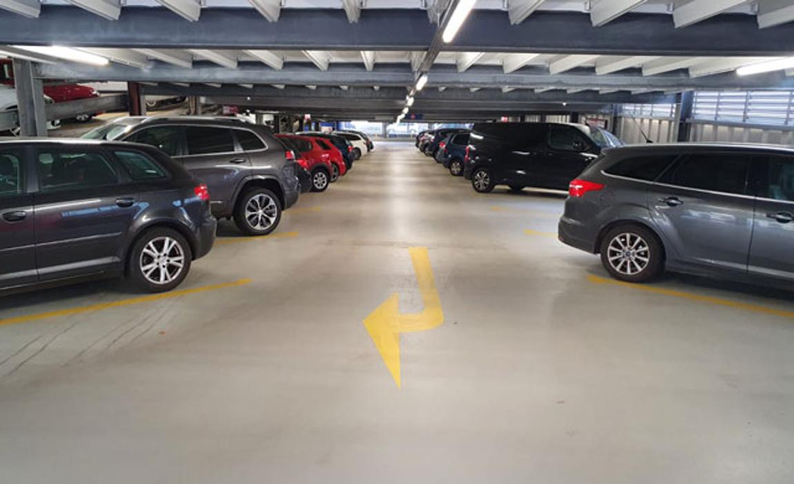 CONTIPARK Parkhaus Martin-Luther-Ring, Otto-Schill-Straße in Leipzig