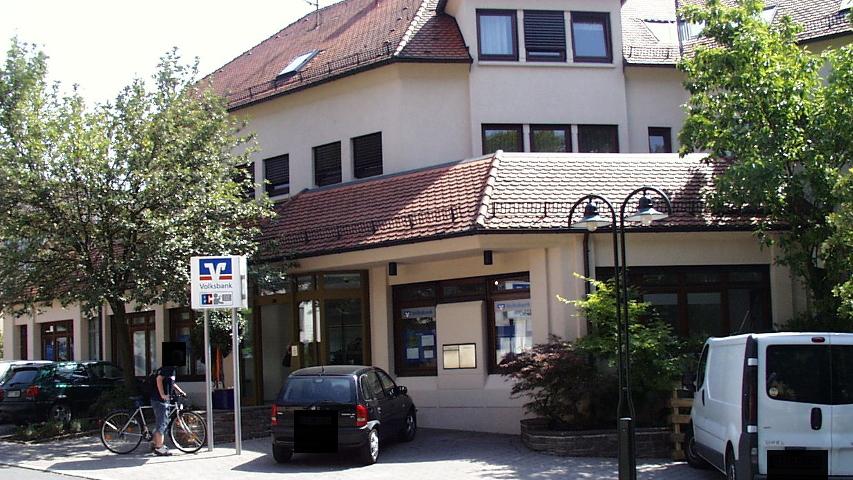 Geldautomat Vereinigte Volksbanken eG - Eningen unter Achalm, Bahnhofstraße in Eningen unter Achalm