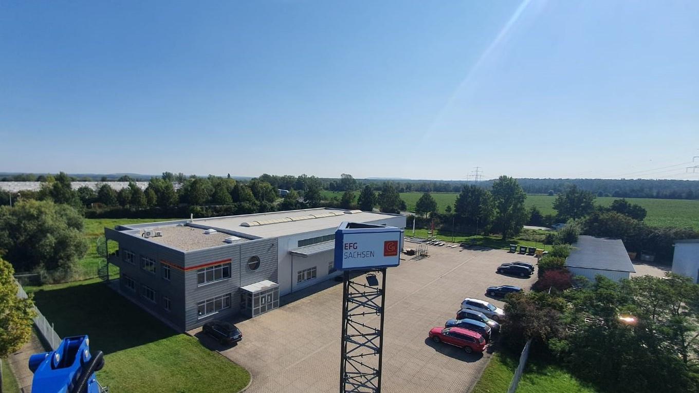 EFG SACHSEN, Baumeisterallee in Zwenkau