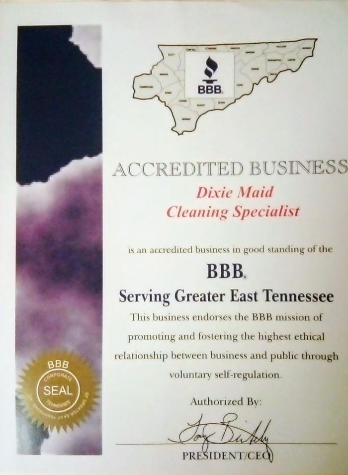 Dixie Maid Cleaning Specialists - Elizabethton, TN