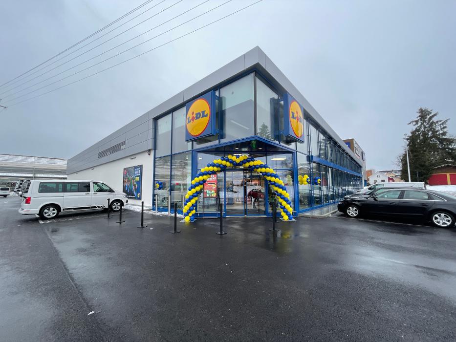 Lidl Schweiz, Aarauerstrasse in Reinach (AG)