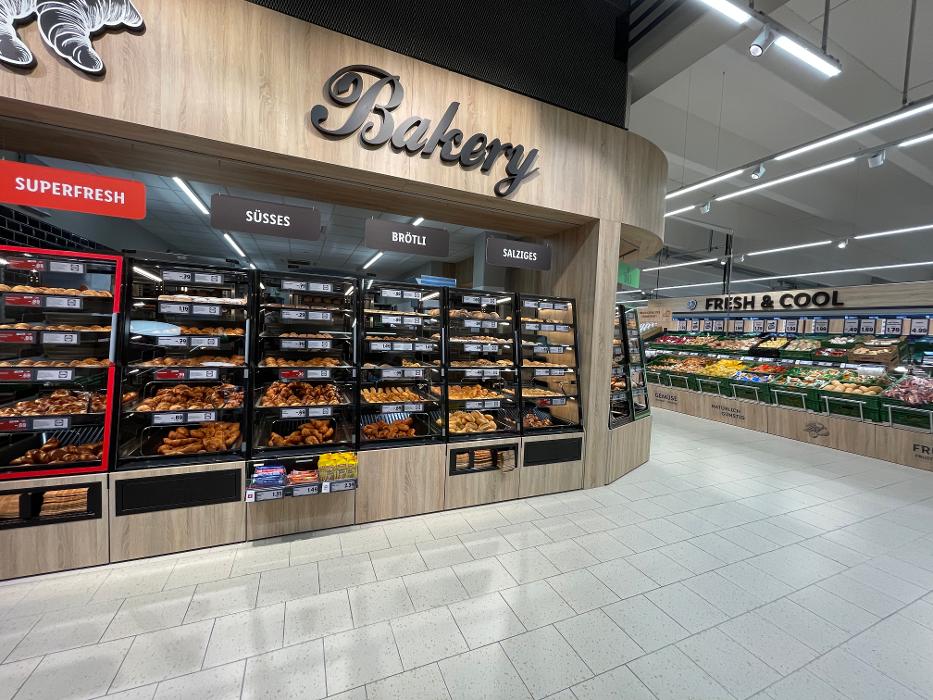 Lidl Schweiz, Aarauerstrasse in Reinach (AG)