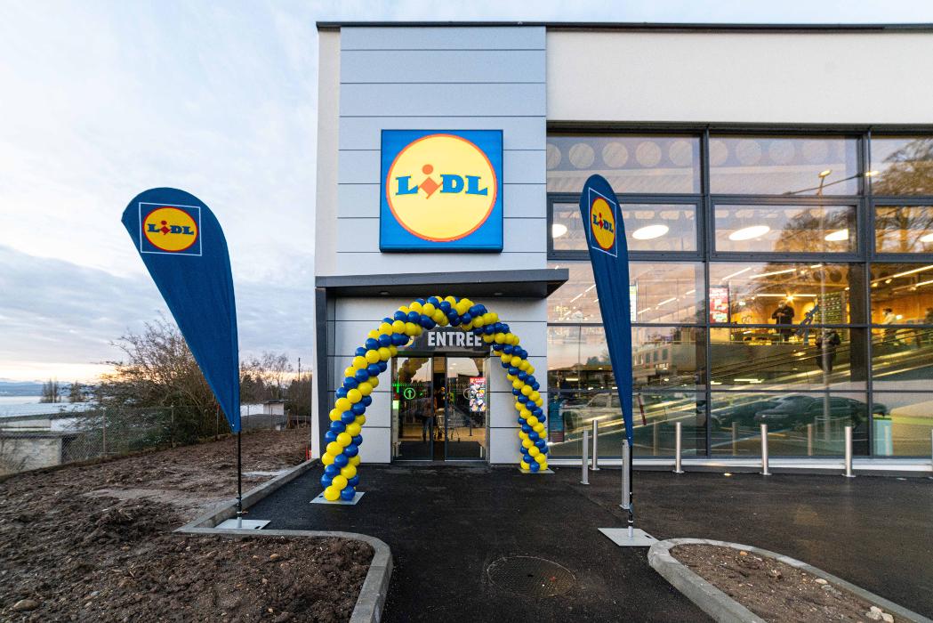 Lidl Suisse, Chemin des Maladières in Bevaix