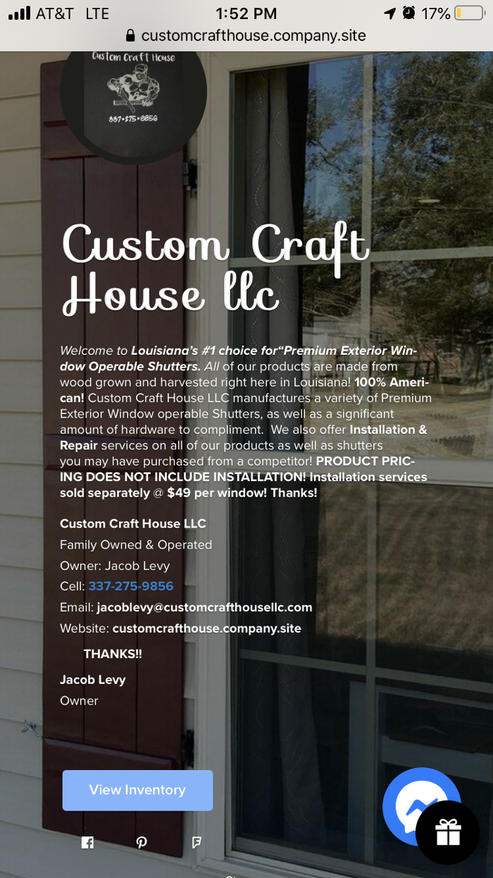 Custom Craft House LLC - Jennings, LA