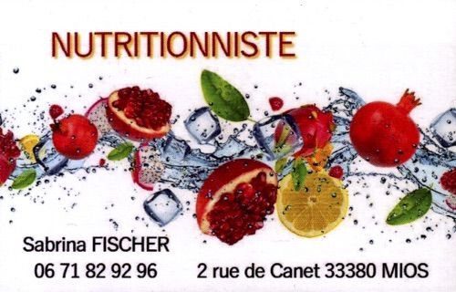 Fischer Sabrina nutritionniste, médecin en nutrition