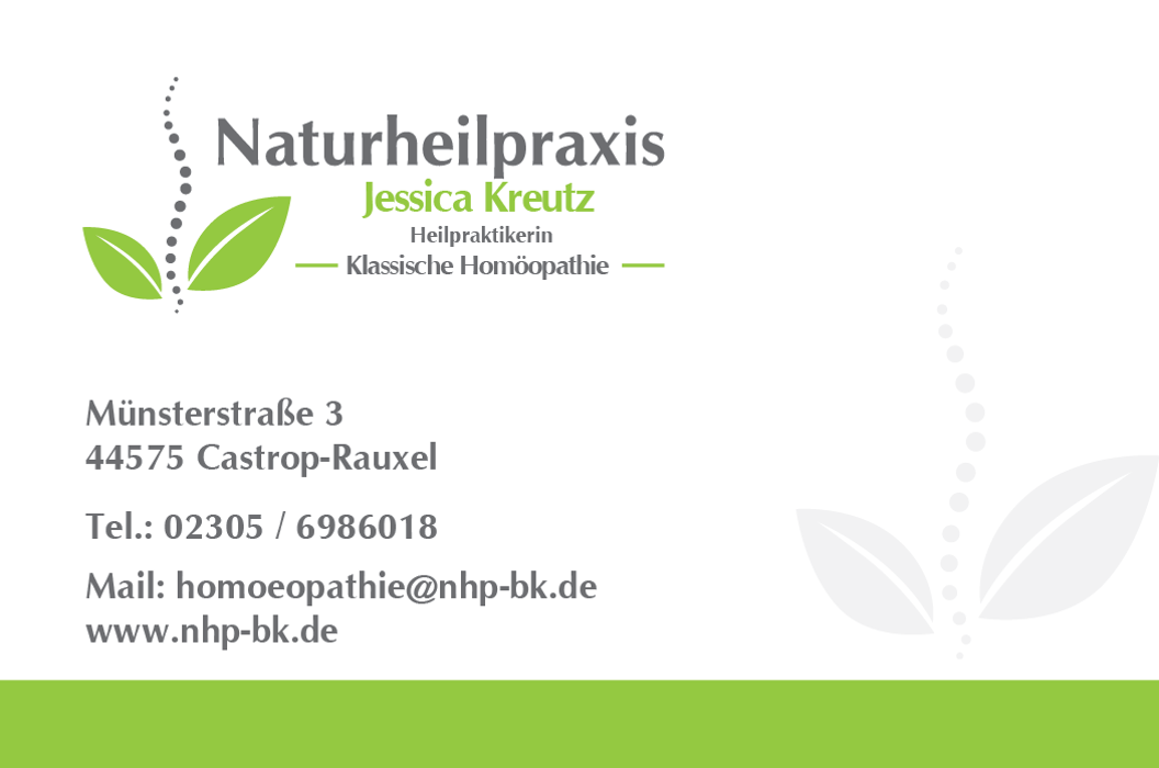 Bild zu Naturheilpraxis Jessica Kreutz in Castrop Rauxel Bild zu Naturheilpraxis Jessica Kreutz in Castrop Rauxel