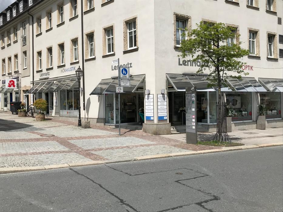 Lennartz Augenoptik, Karlstraße in Hof