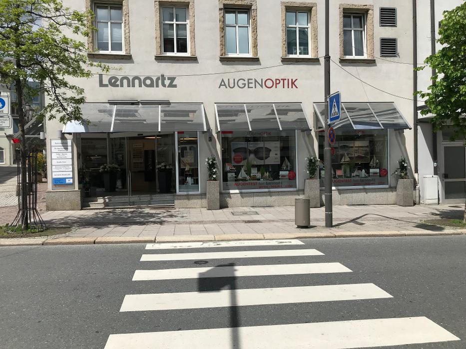 Lennartz Augenoptik, Karlstraße in Hof