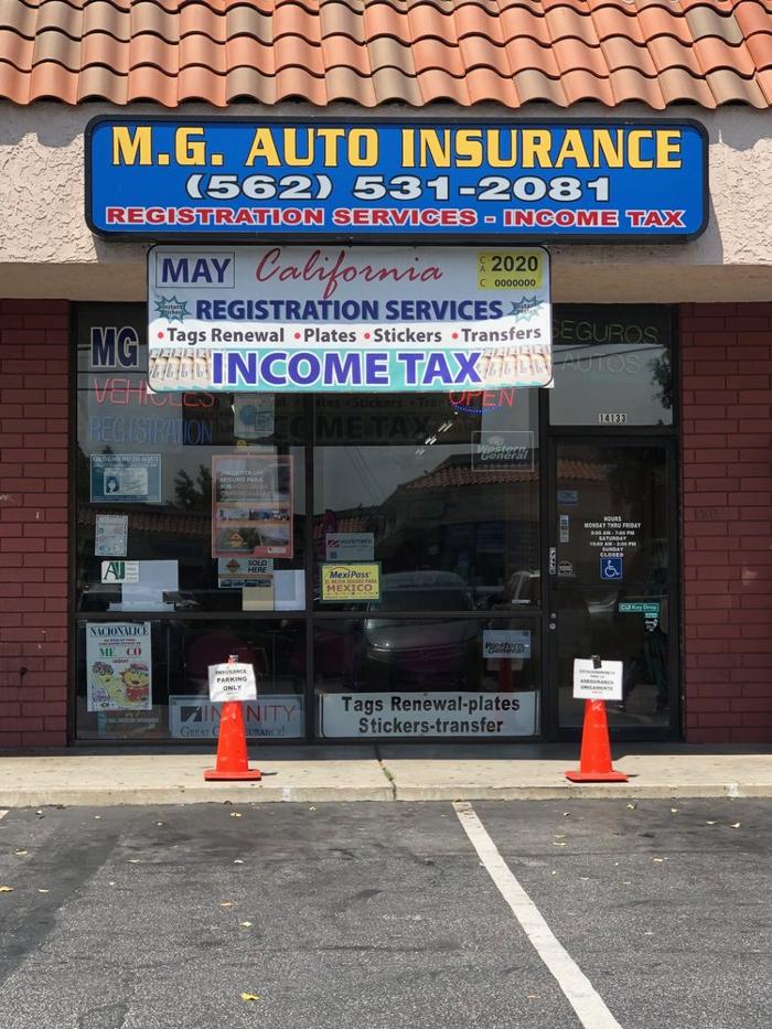MG Auto Insurance - Paramount, CA