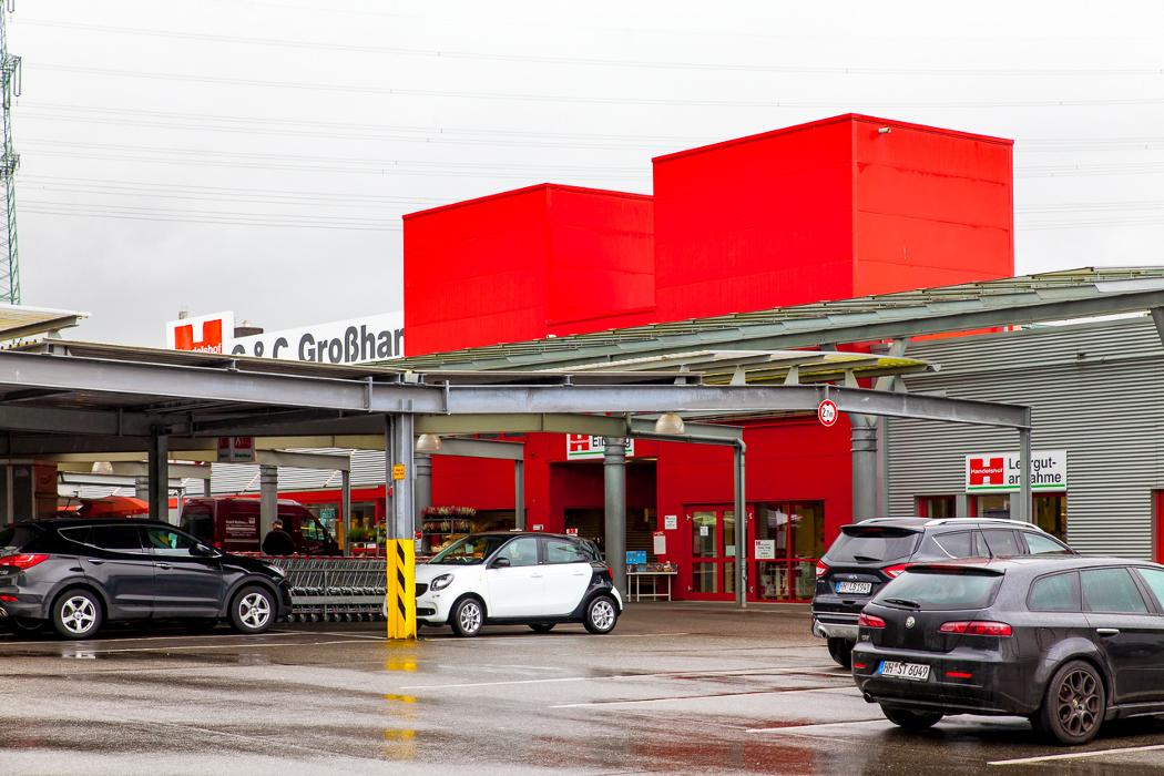 Handelshof Hamburg-Harburg, Nartenstraße in Hamburg