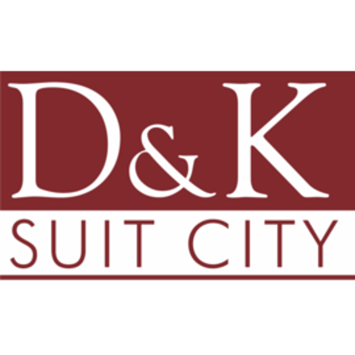 D&amp;K Suit City Logo