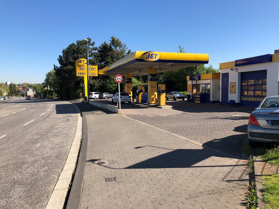 JET Tankstelle, Frankfurter Straße in Kassel