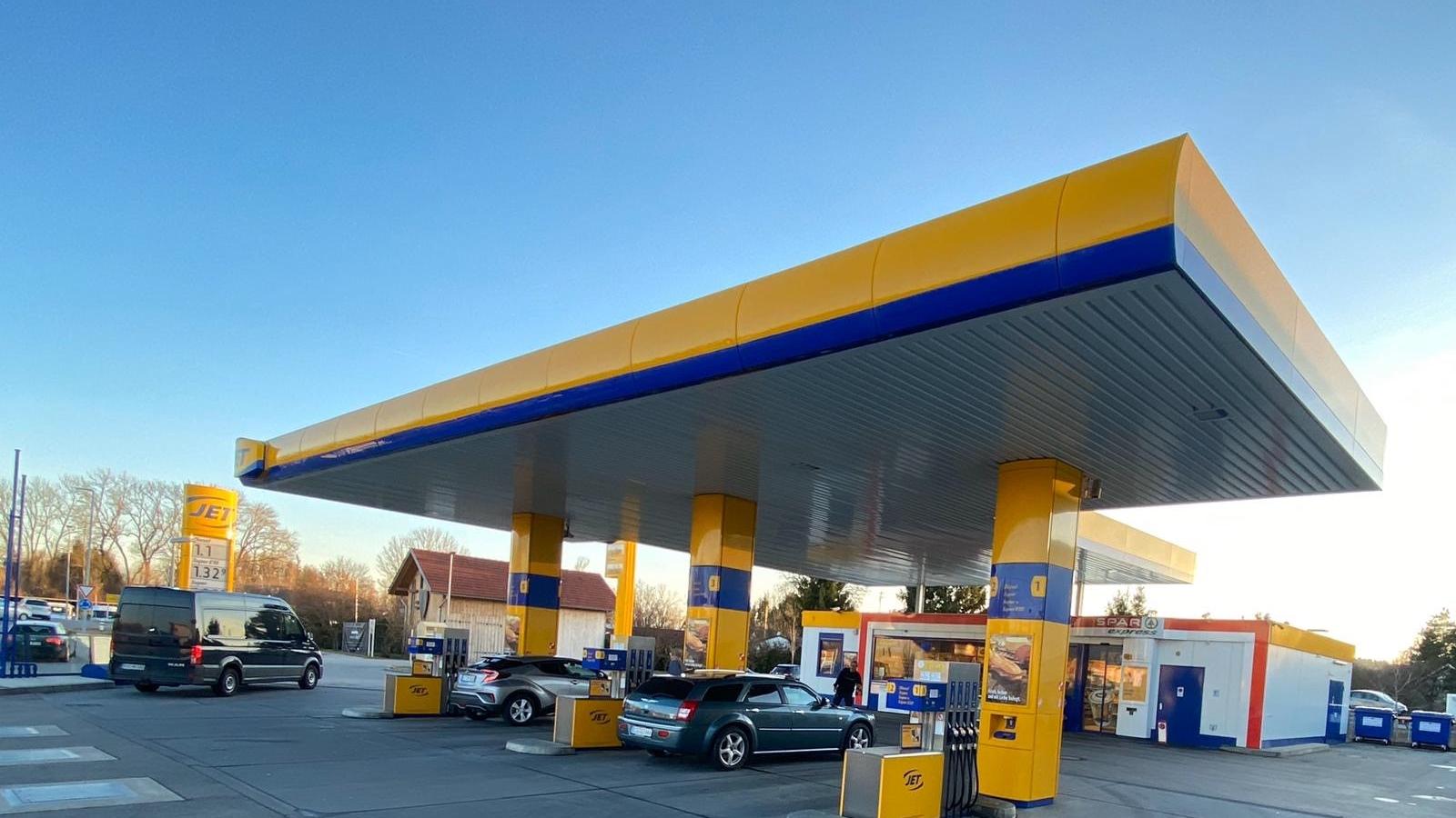 JET Tankstelle, Am Moosberg in Pforzen