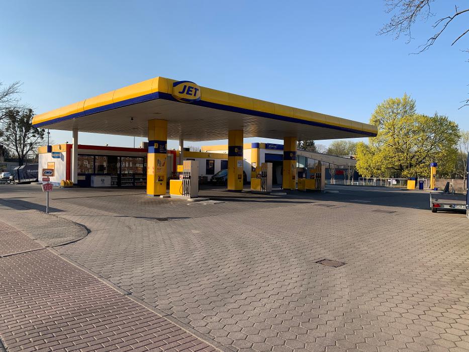 JET Tankstelle, Mahlower Straße in Teltow