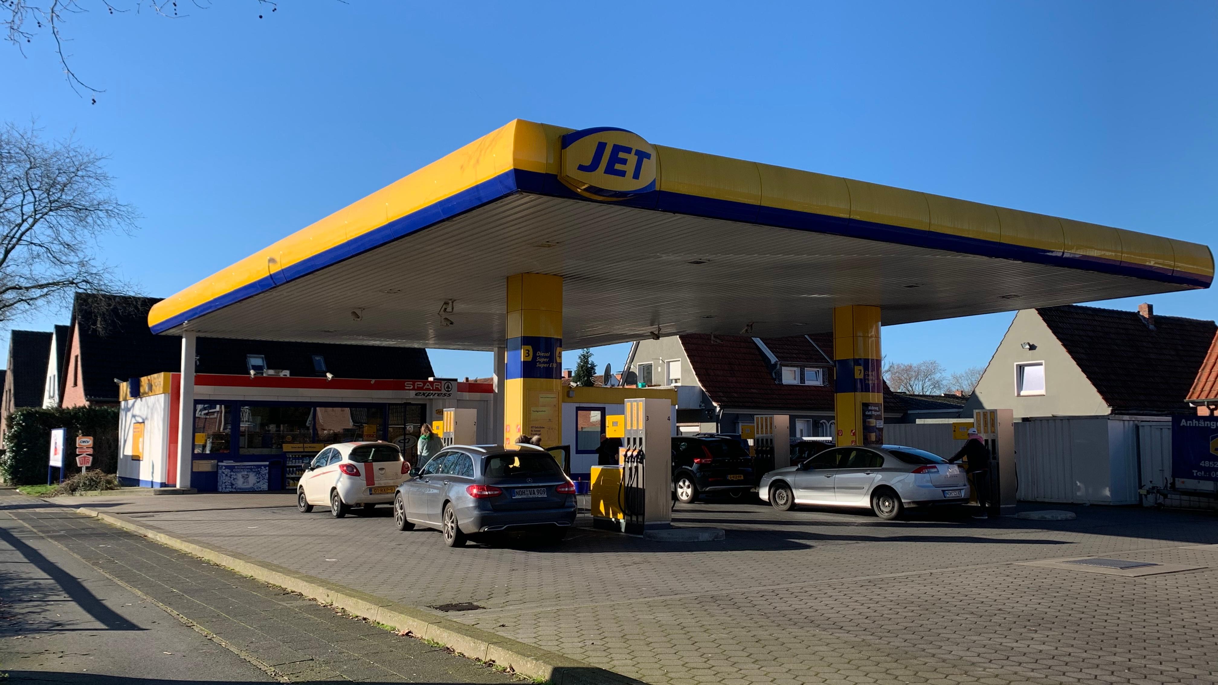 JET Tankstelle, Denekamper Straße in Nordhorn