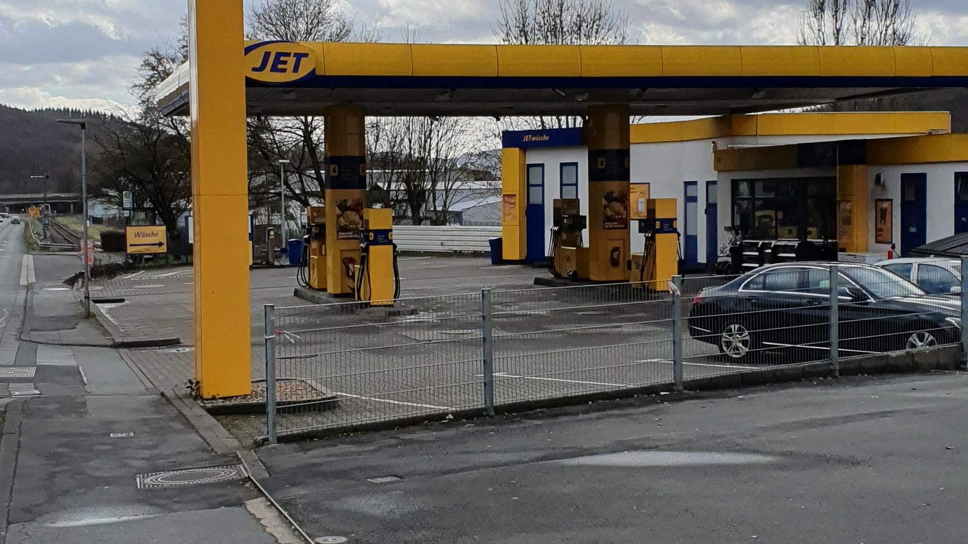 JET Tankstelle, Hospitalstraße in Biedenkopf