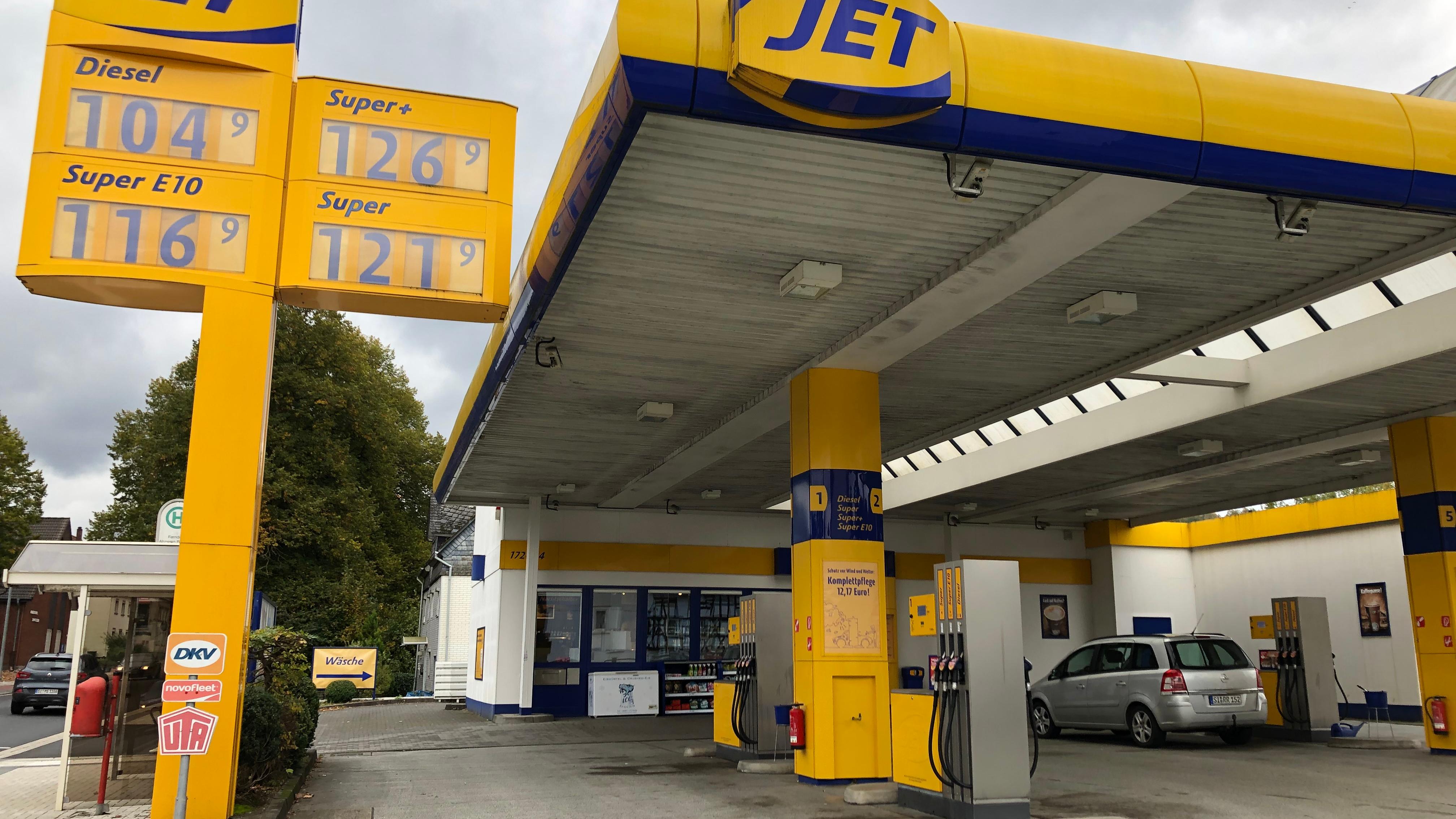 JET Tankstelle, Marburger Straße in Kreuztal