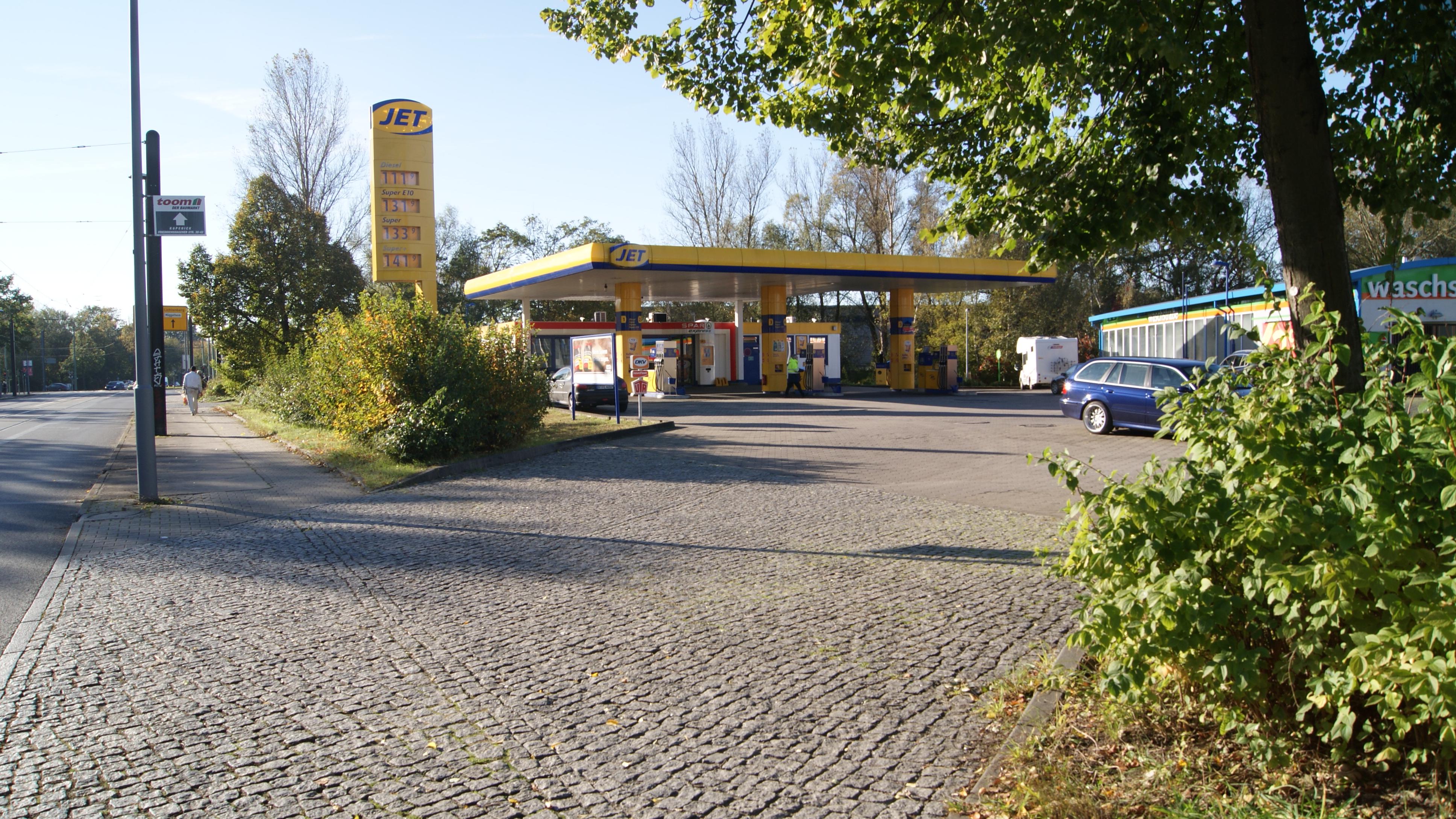 JET Tankstelle, Bellevuestraße in Berlin