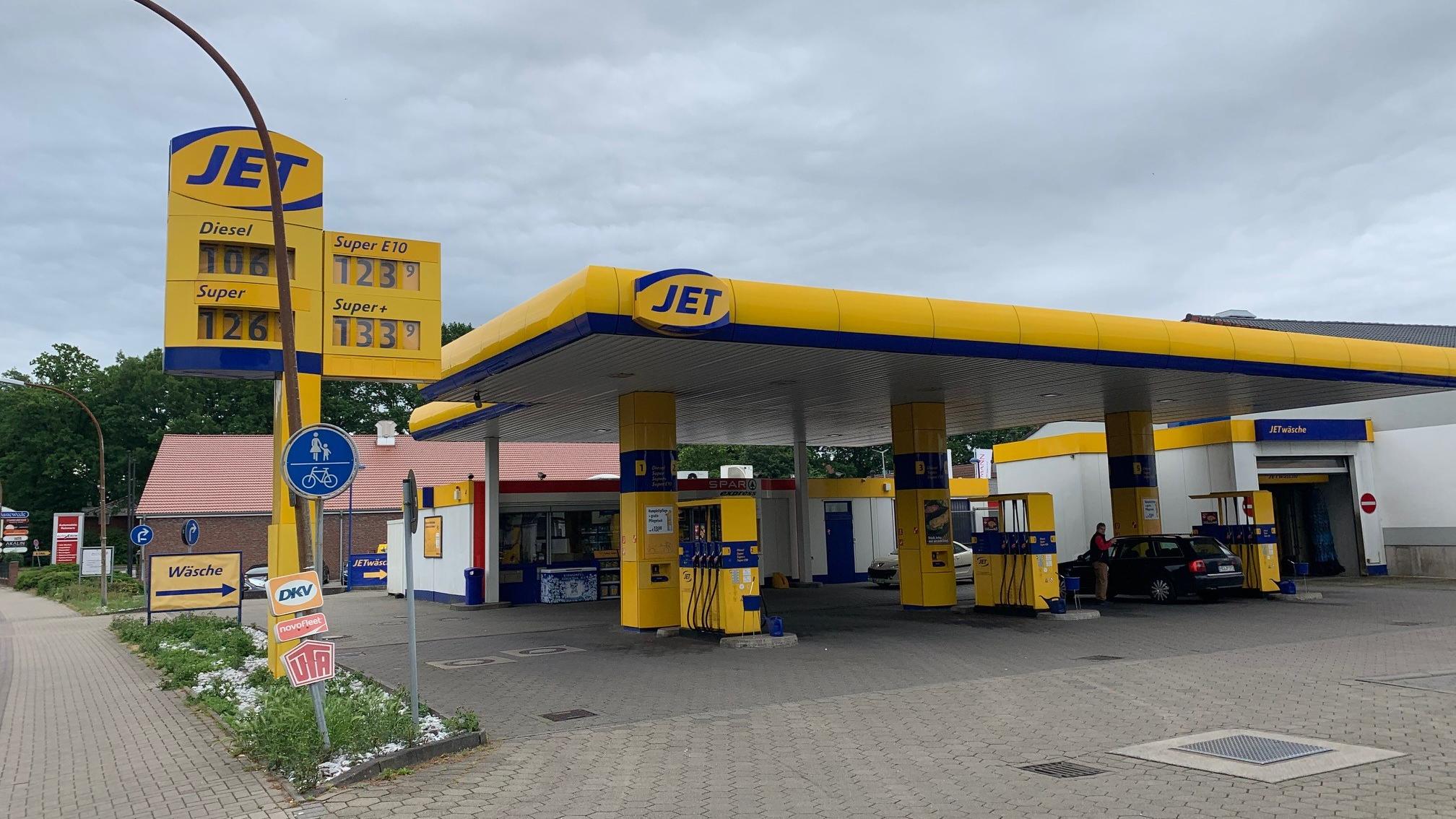 JET Tankstelle, Langenberg in Schwanewede