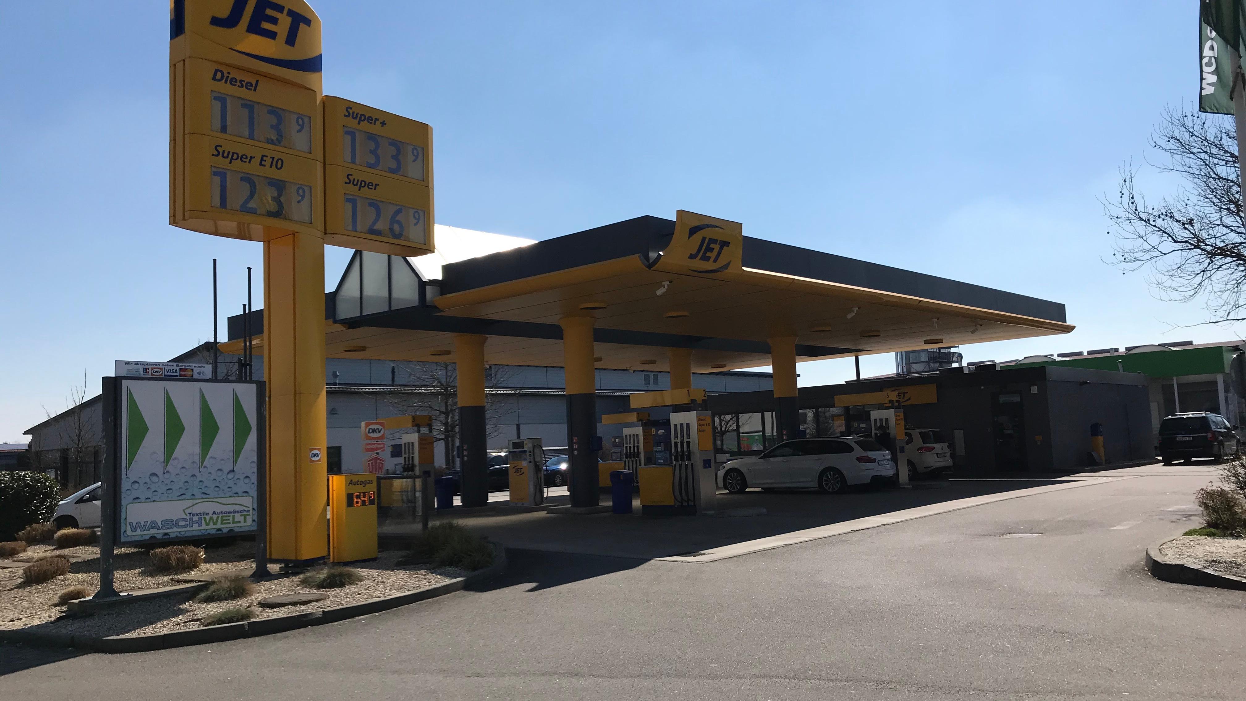 JET Tankstelle, Ittlinger Straße in Straubing