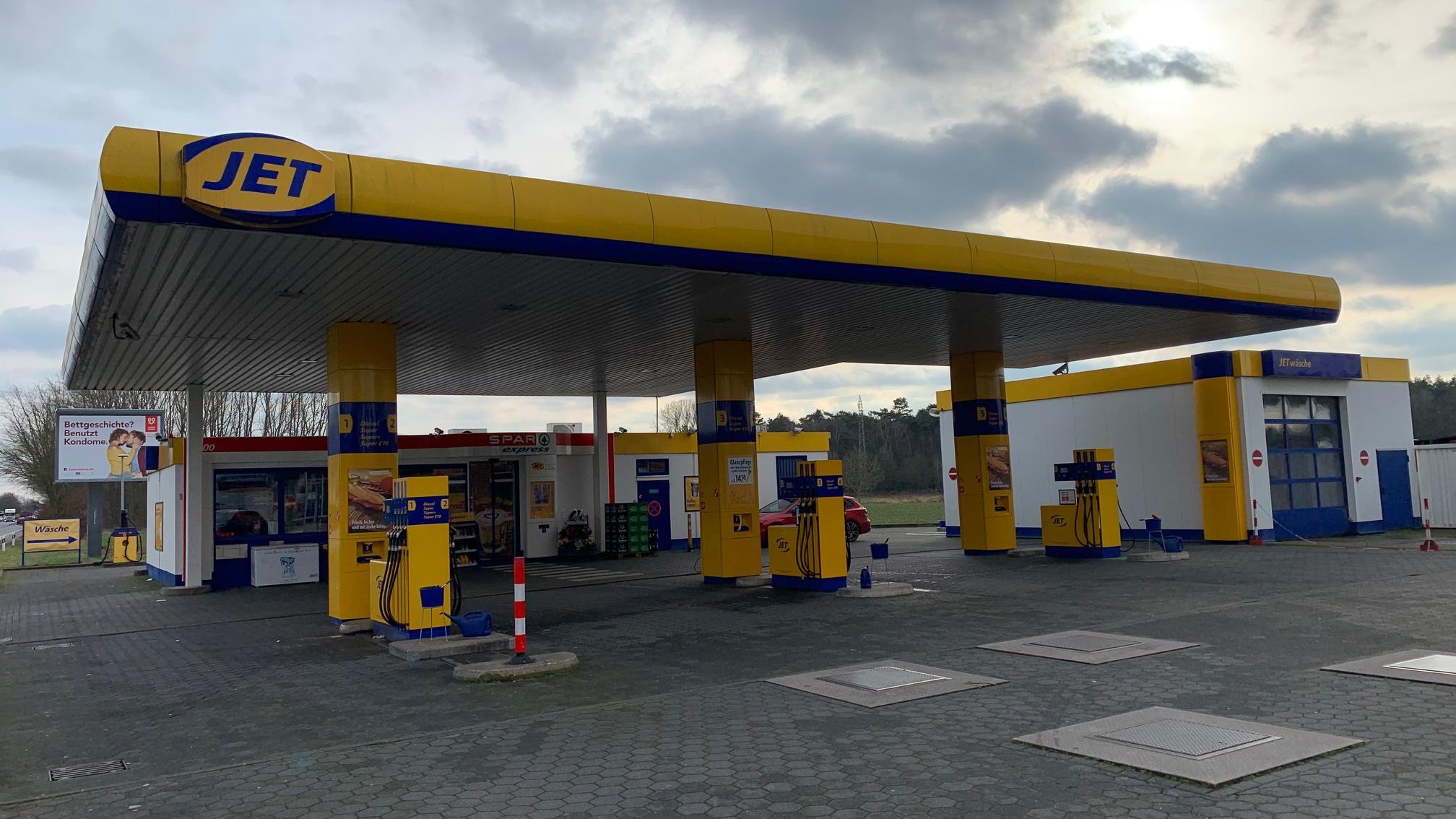 JET Tankstelle, Südring in Harsewinkel