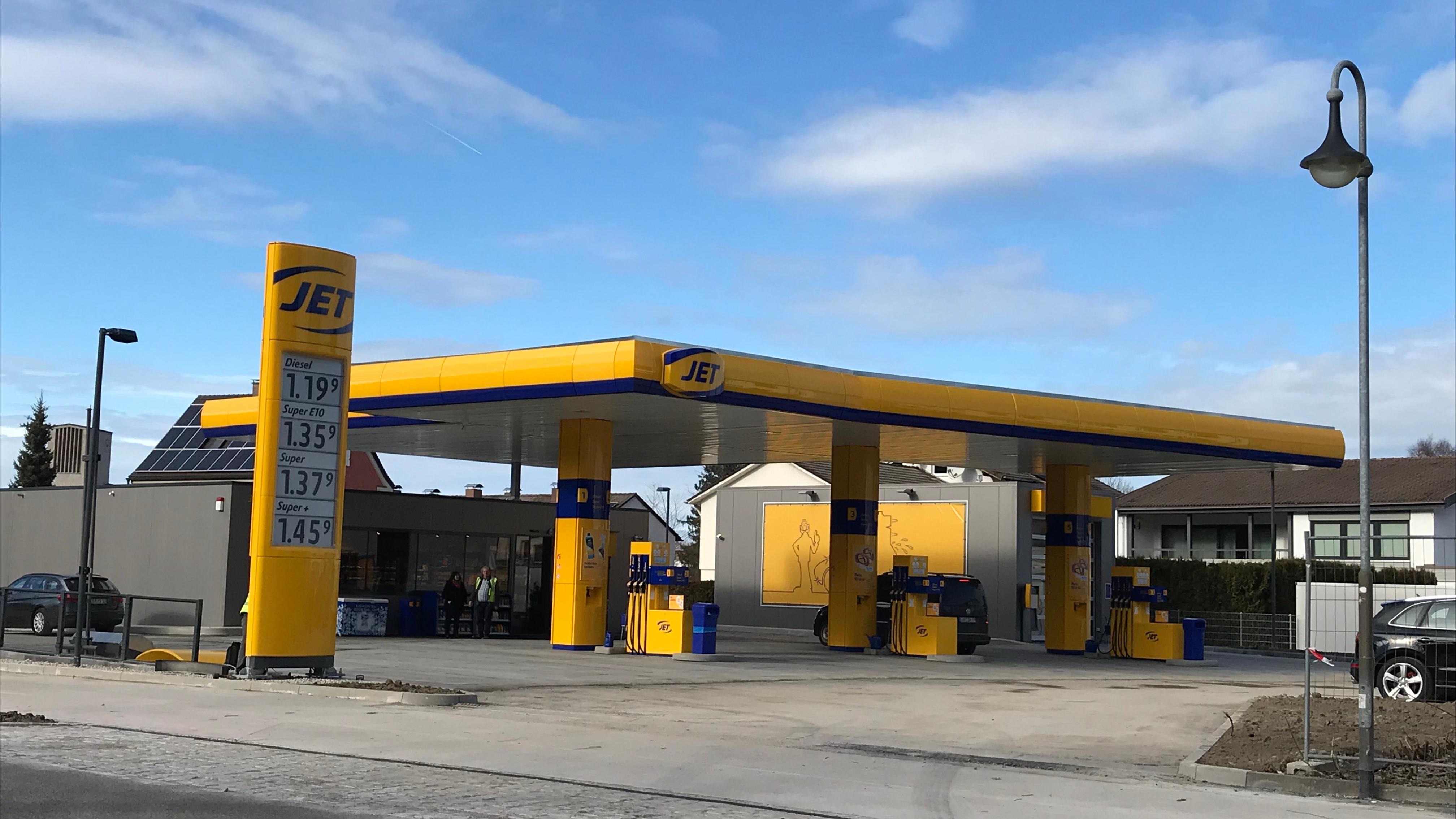 JET Tankstelle, Kemptener Straße in Füssen
