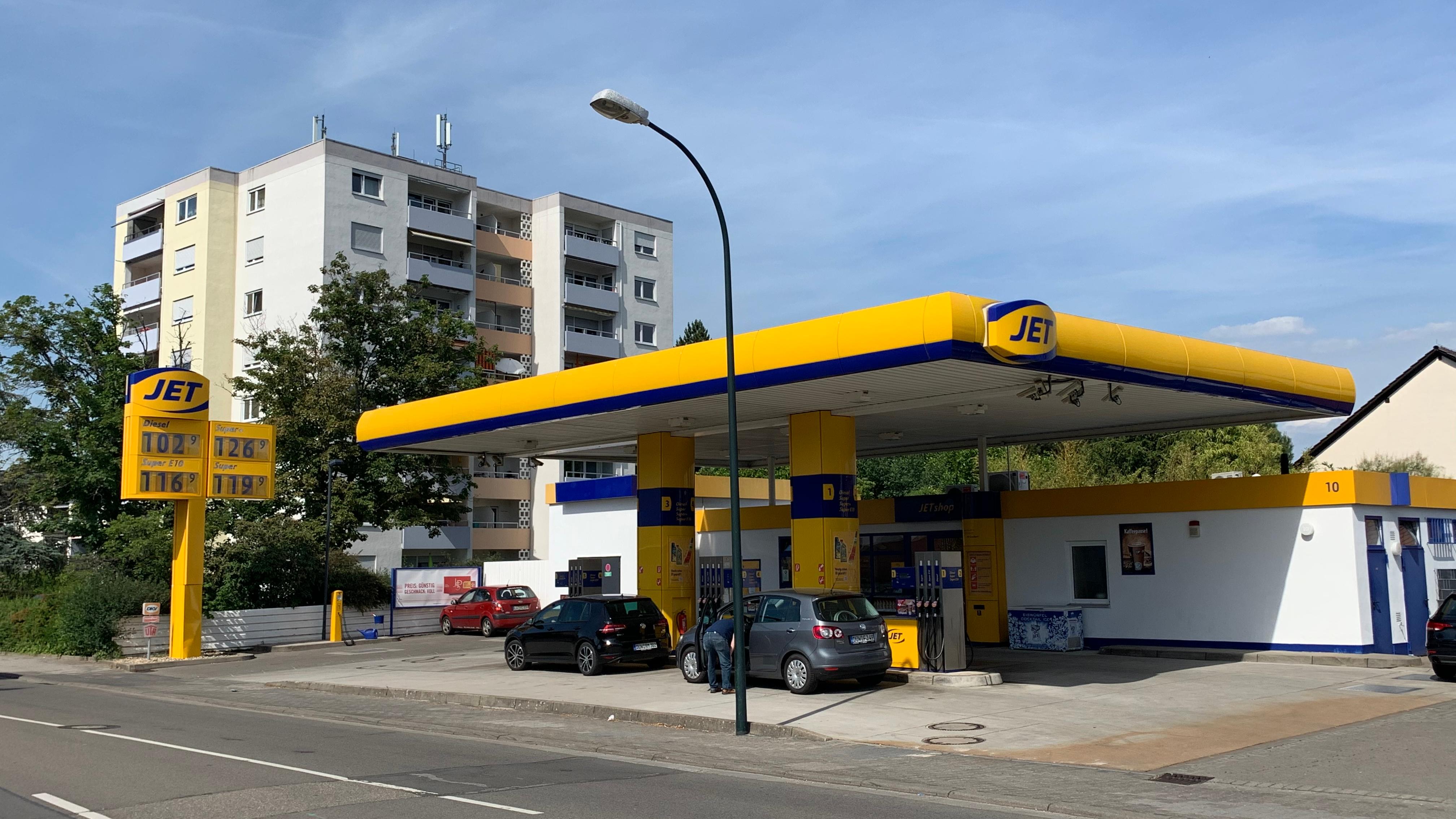JET Tankstelle, Gutleutstraße in Bad Dürkheim