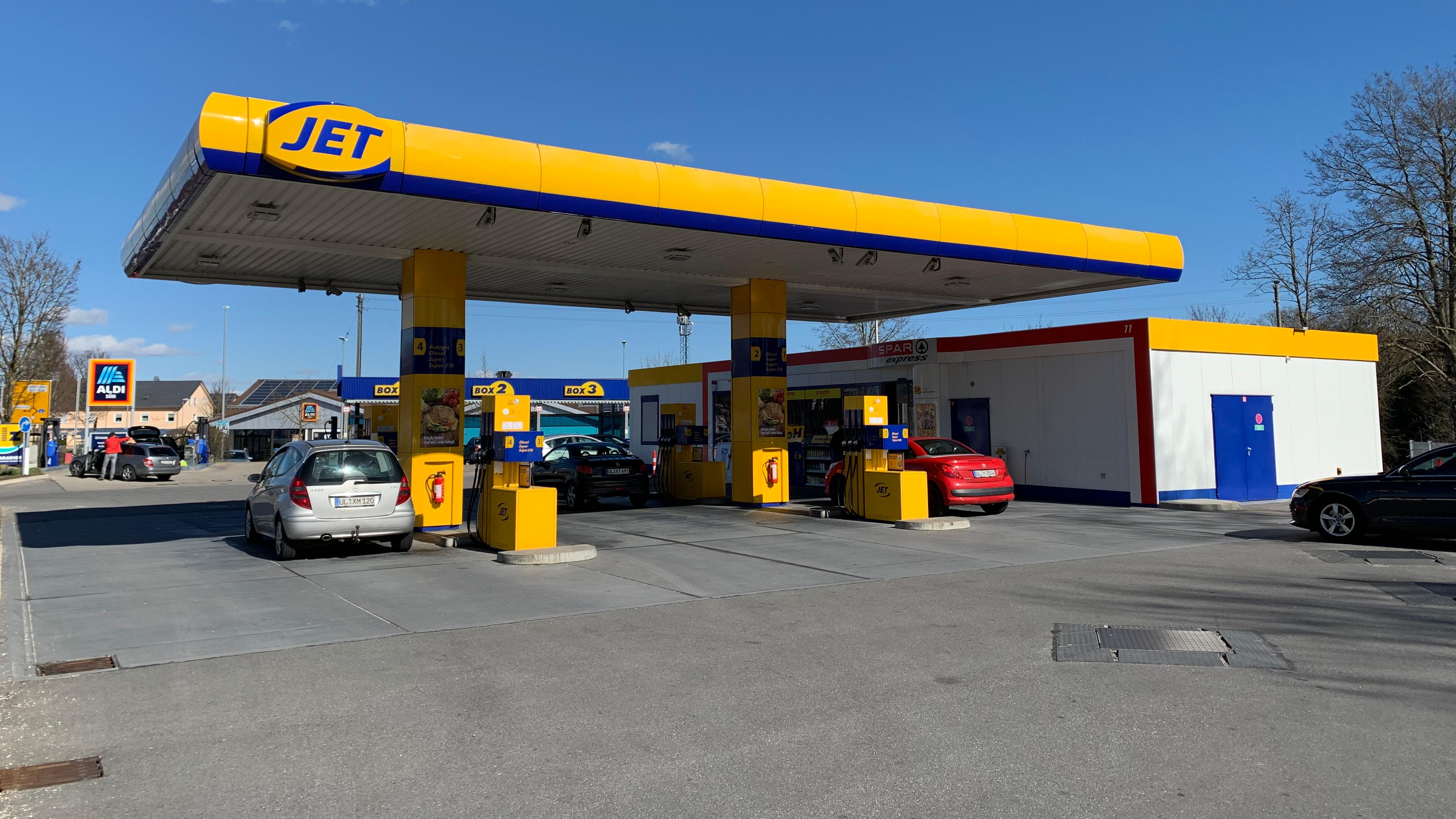 JET Tankstelle, Ehinger Straße in Erbach