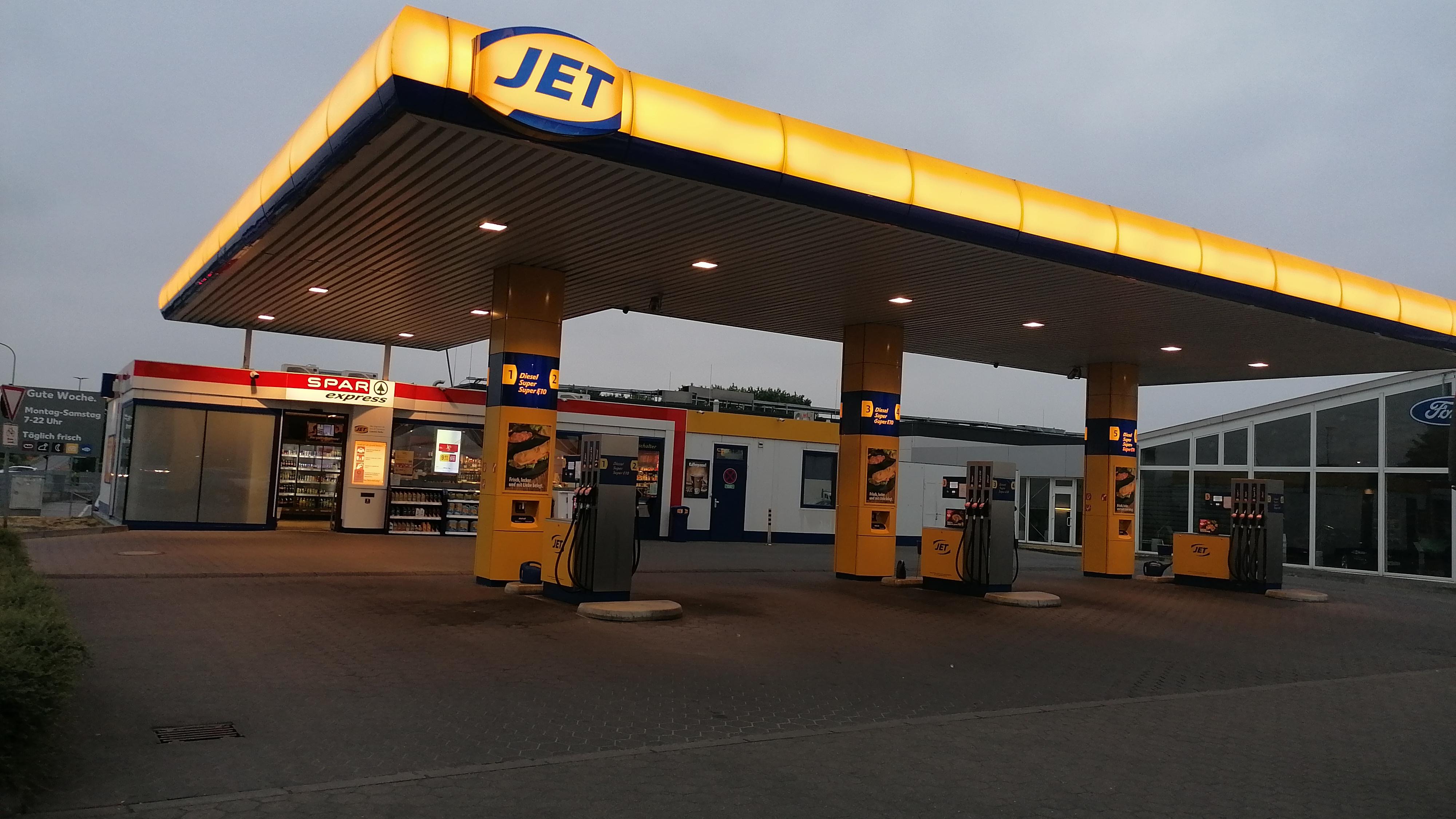 JET Tankstelle, Antwerpener Straße in Erkelenz