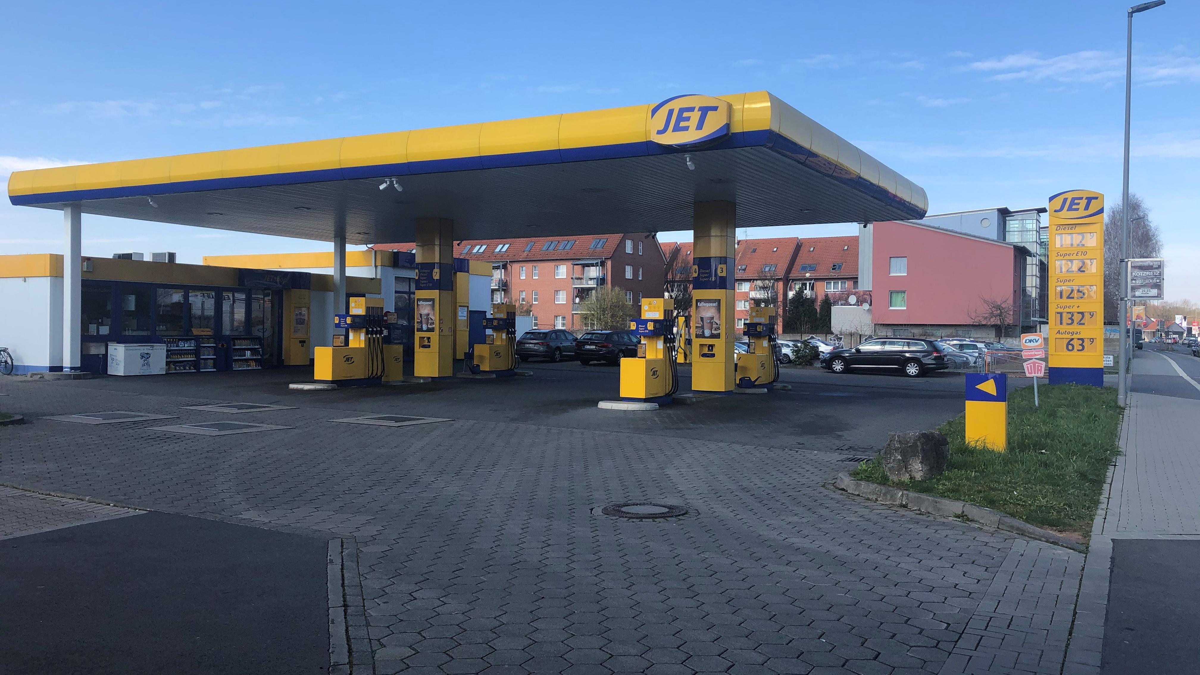 JET Tankstelle, Maschmühlenweg in Göttingen