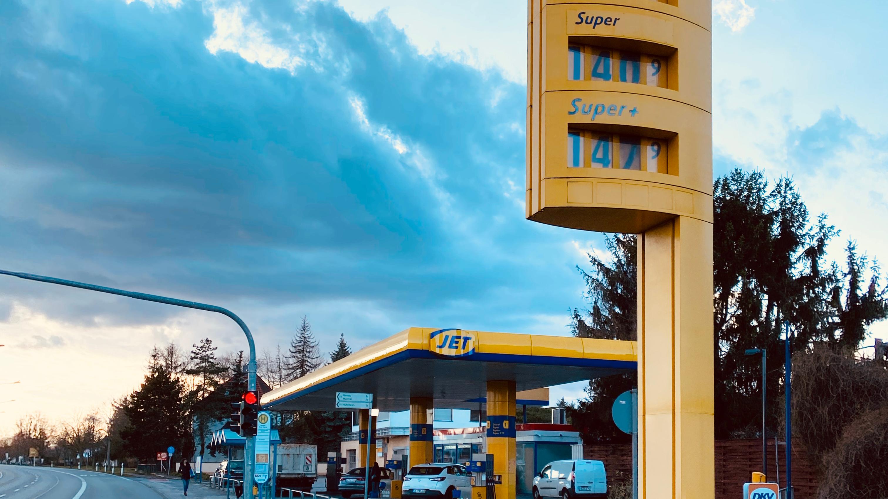 JET Tankstelle, Offenbacher Straße in Mühlheim am Main