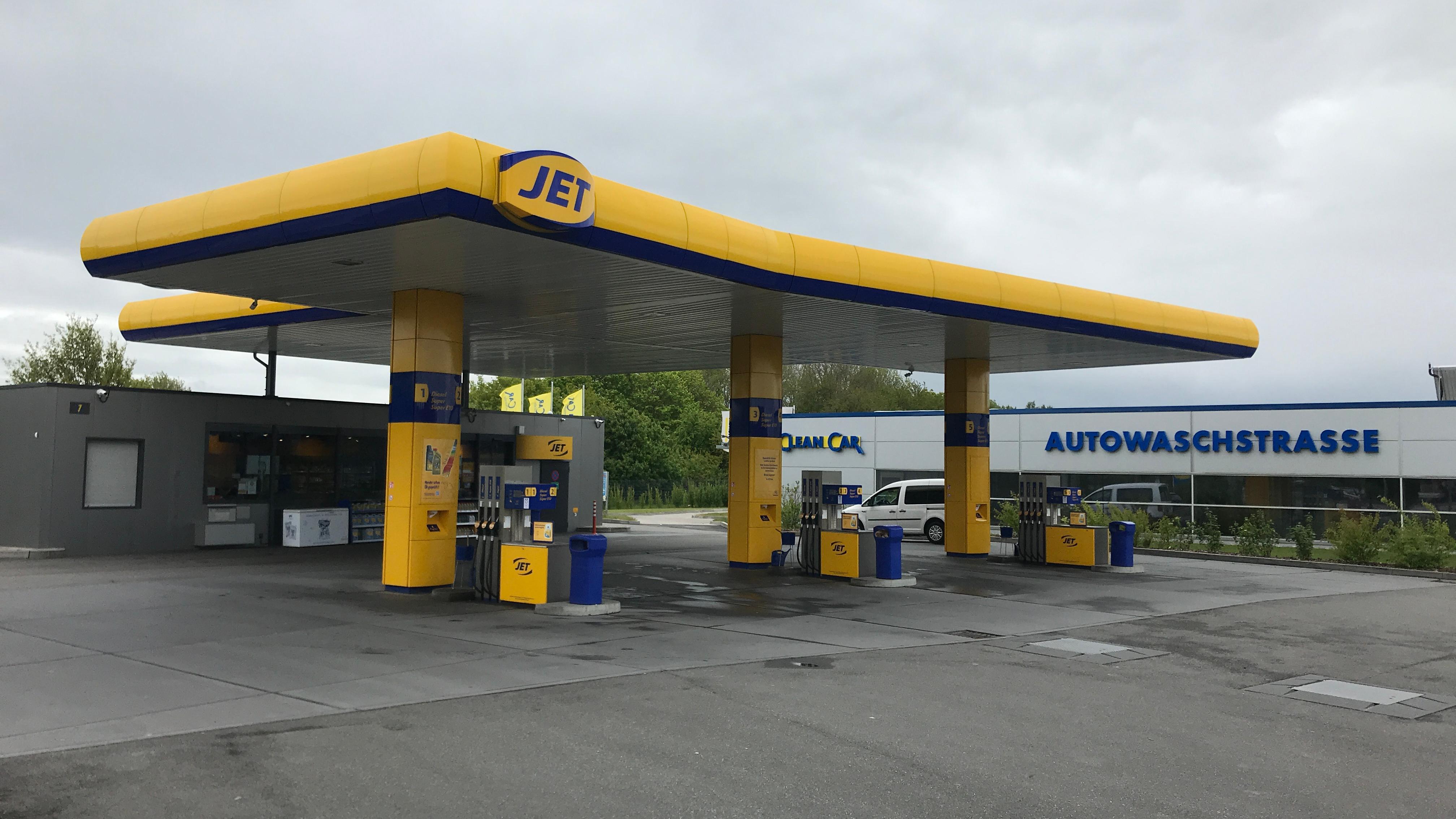 JET Tankstelle, An der Autobahn in Reinfeld