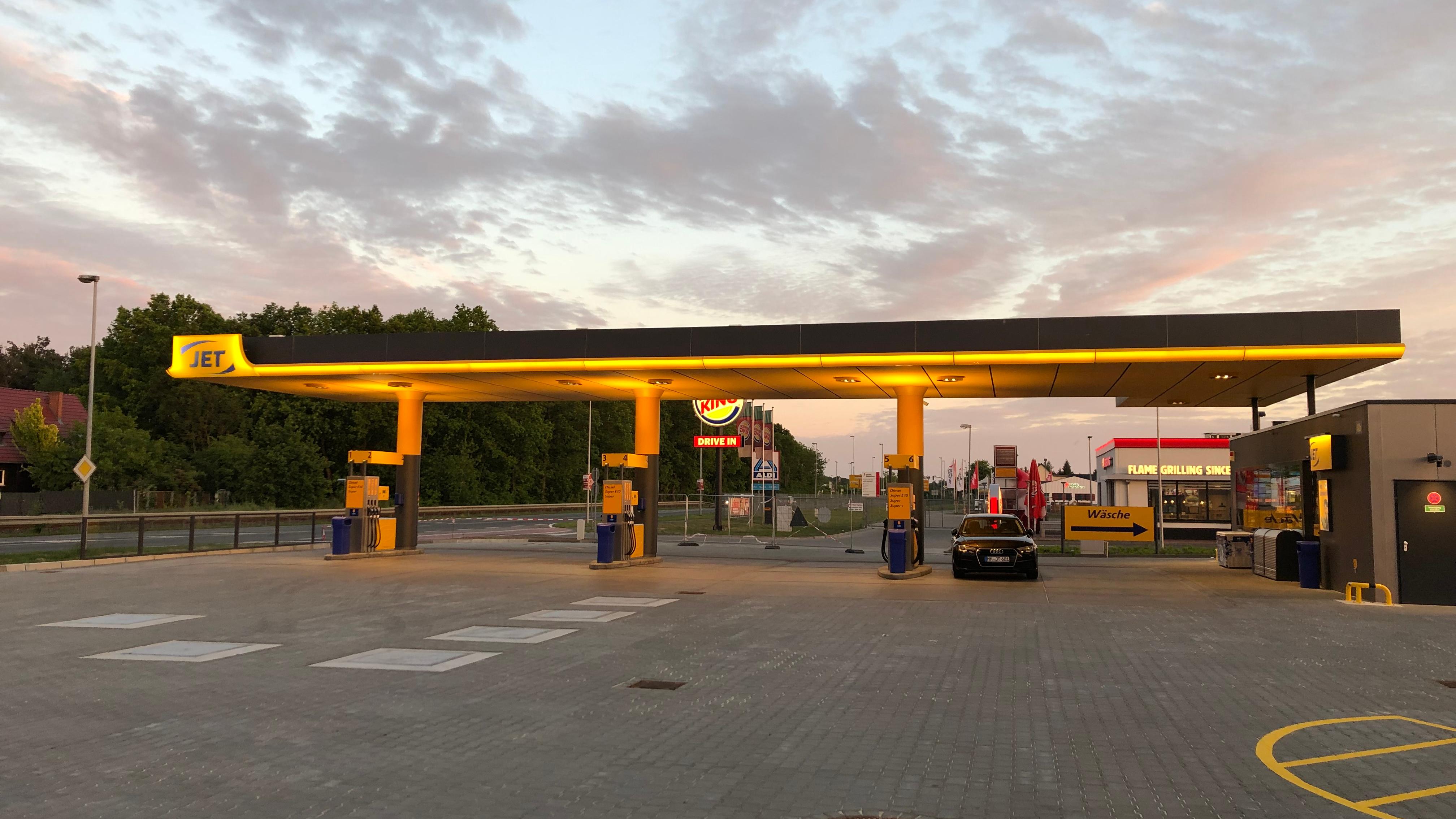 JET Tankstelle, Milower Landstraße in Rathenow